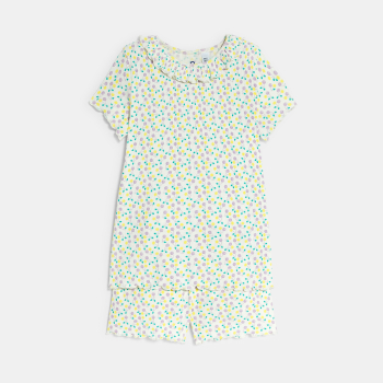 بيجاما قصيرة جيرسيه منقوشه للفتيات